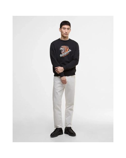 Barbour Blue Sweatshirts for men
