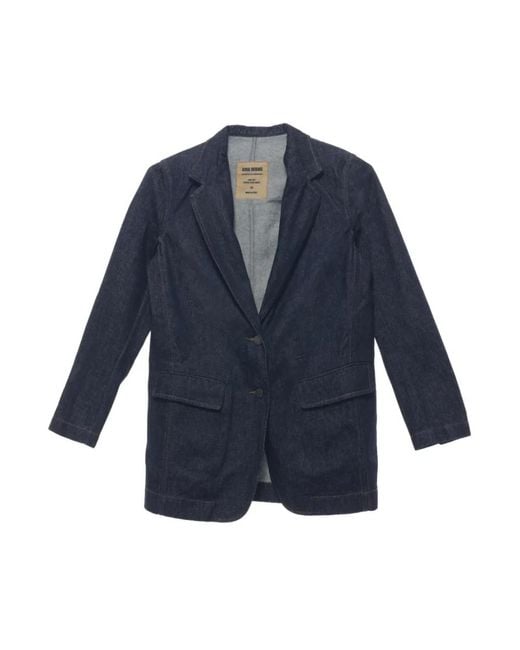 Uma Wang Blue Blazers