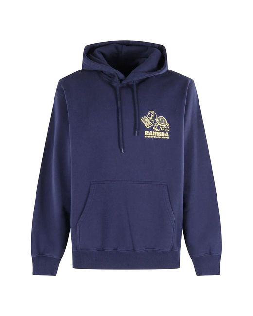 Edwin Kamera Hoodie in het Blue voor heren