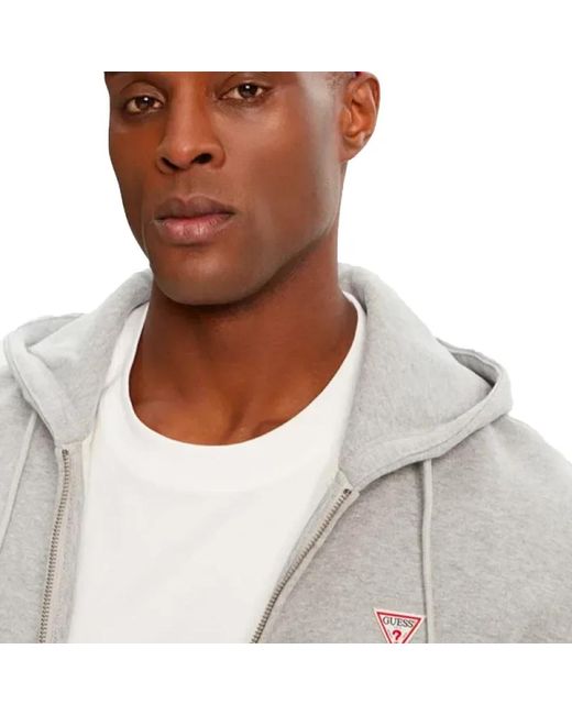 Guess Zip-Throughs in het Gray voor heren