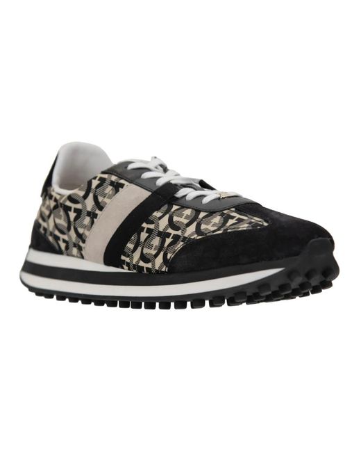 Ferragamo Black Sneakers