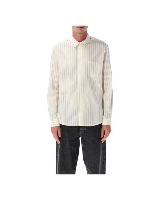 A.P.C. Natural Casual Shirts for men