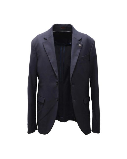 Officina 36 Blue Blazers for men