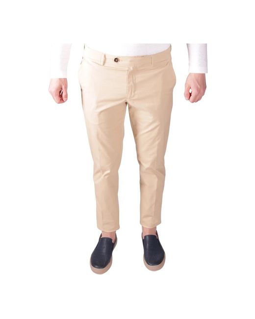 GAUDI Natural Slim-Fit Trousers for men