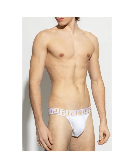 Versace Ondergoed ,Wit ,Katoen Katoenen Jockstraps in het White voor heren