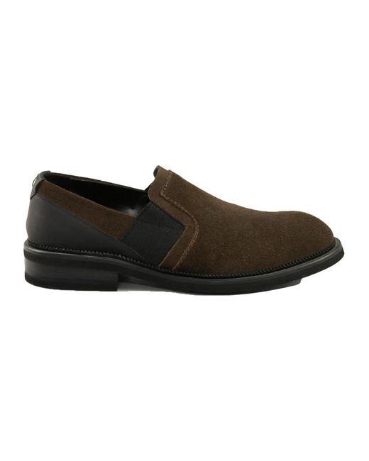 Testoni Schoenen ,Bruin ,Leer Leren Schoenen in het Black voor heren