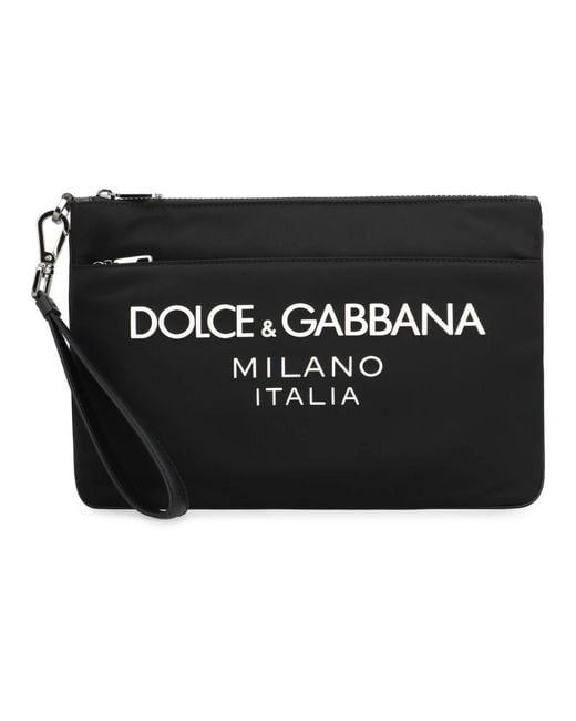 Dolce & Gabbana Black Bags for men