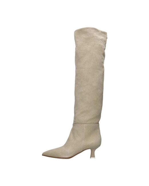3Juin Natural Heeled Boots