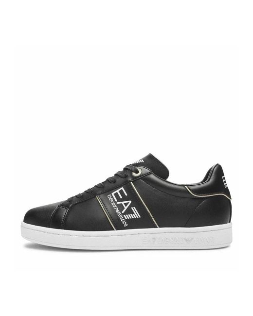 EA7 Black Sneakers for men