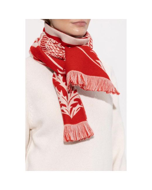 Burberry Red Wollschal