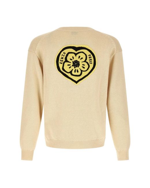 KENZO Cardigans in het Natural voor heren