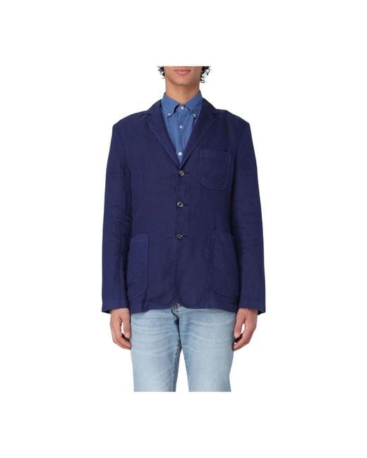 Aspesi Blue Blazers for men