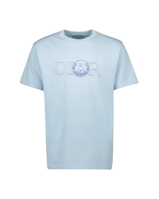 T-Shirts Dior de hombre de color Blue