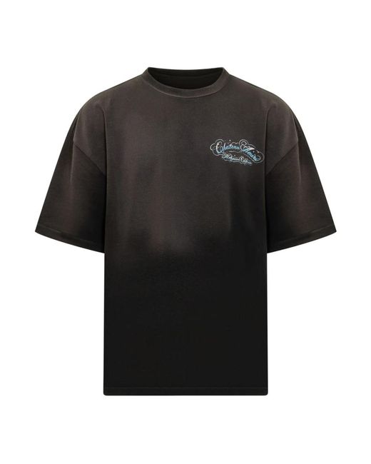Amiri Script Tee in het Black voor heren