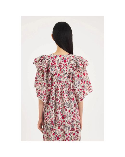 Antik Batik Red Blouses