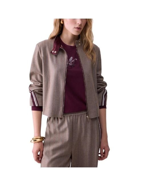Liu Jo Brown Light Jackets
