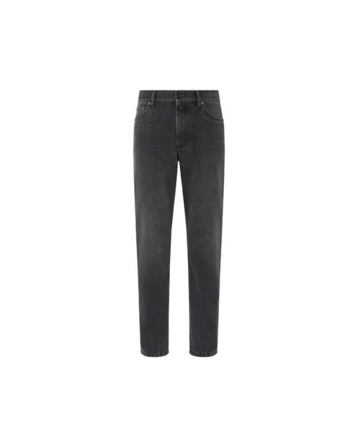 Zegna Black Slim-Fit Jeans for men