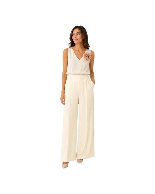 Imperial Natural Wide Trousers