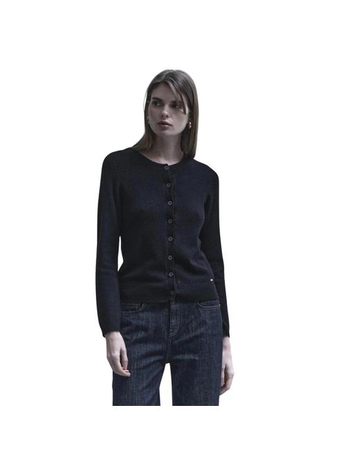 Kaos Truien & Vesten ,Zwart ,Wol Cardigan in het Black