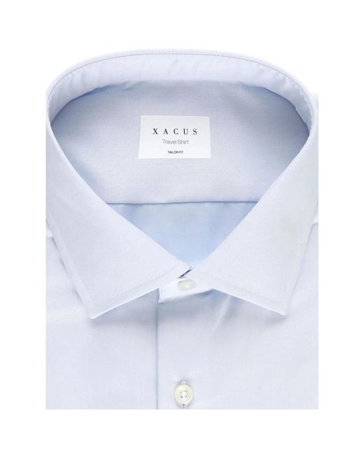 Xacus Blue Formal Shirts for men