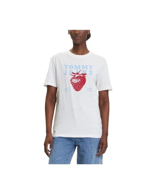 T-Shirts di Tommy Hilfiger in White