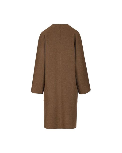 The Row Brown Single-Breasted Coats