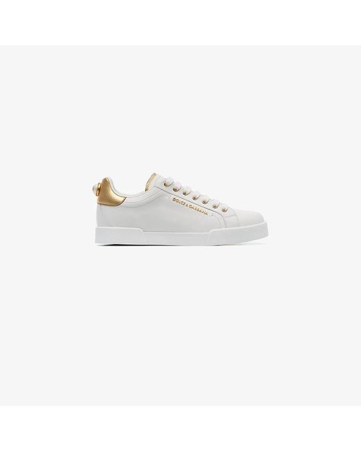 Dolce \u0026 Gabbana Sneakers - - Dames in het Wit | Lyst BE