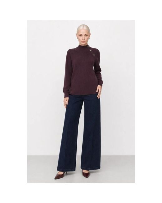 Kocca Purple Turtlenecks