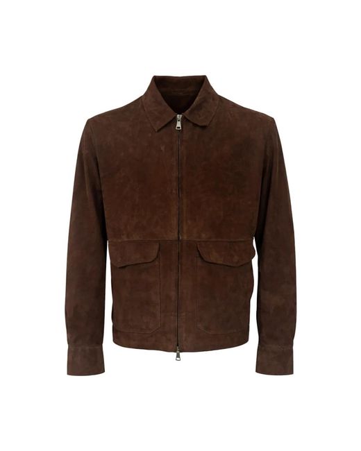 Light Jackets Franzese Collection de hombre de color Brown