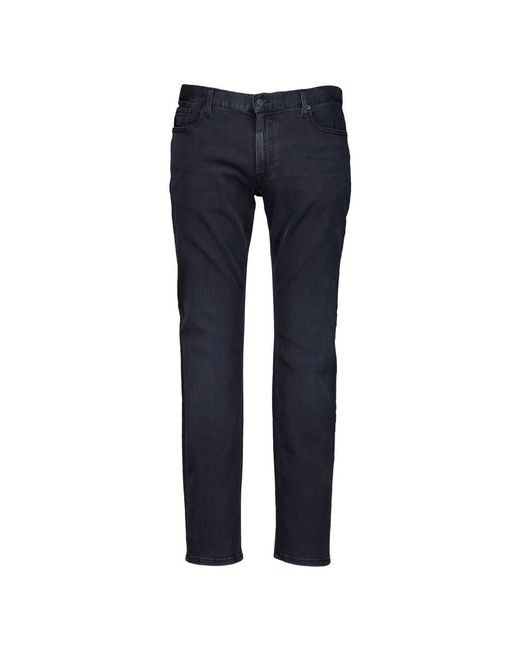 ALBERTO Blue Straight Jeans for men