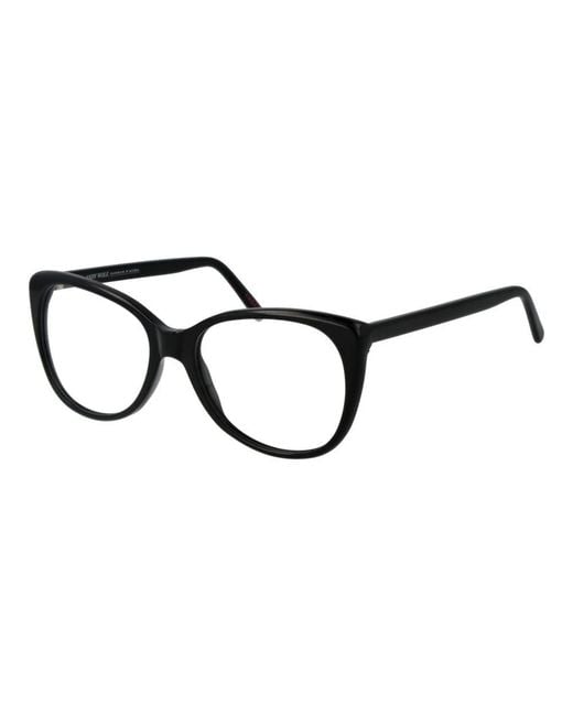 Andy Wolf Acetaat Rond Frame in het Black