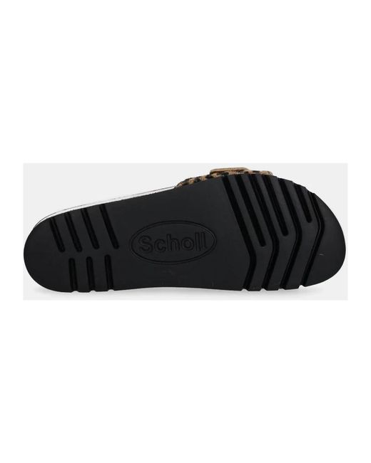 Sliders Scholl en coloris Black
