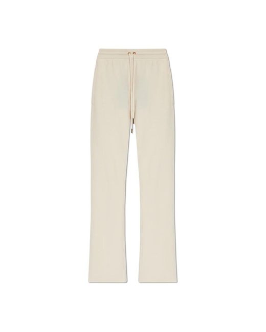 Versace Wide Trousers in het Natural