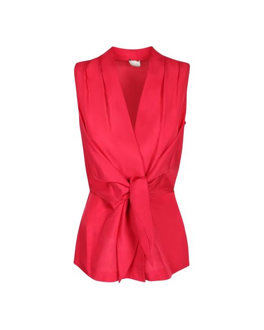 Sleeveless Tops Paul Smith en coloris Red