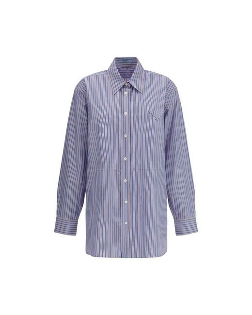 Prada Shirts in het Blue