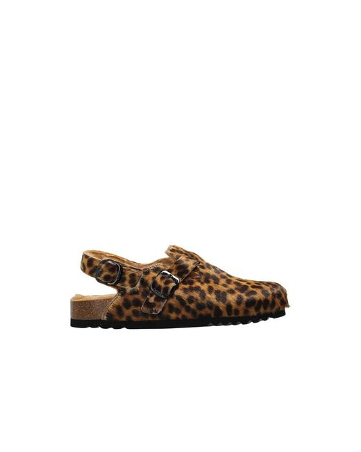 Clogs Scholl en coloris Brown