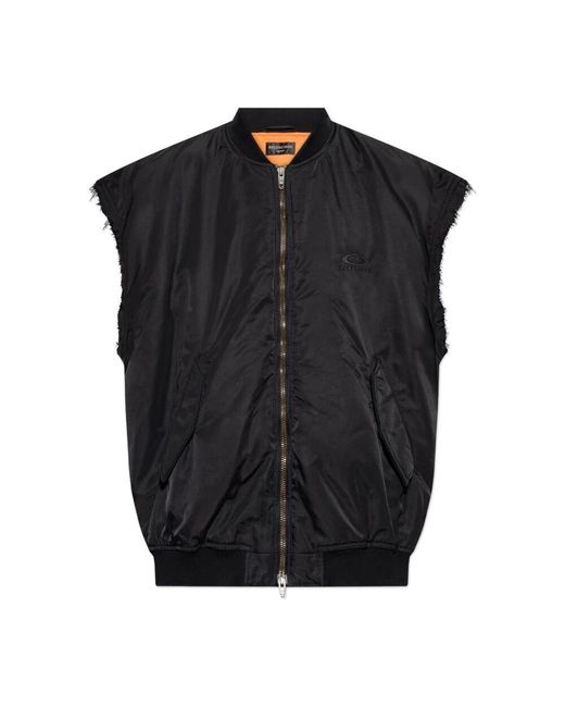 Balenciaga Weste Mit Vintage-Effekt in Black für Herren