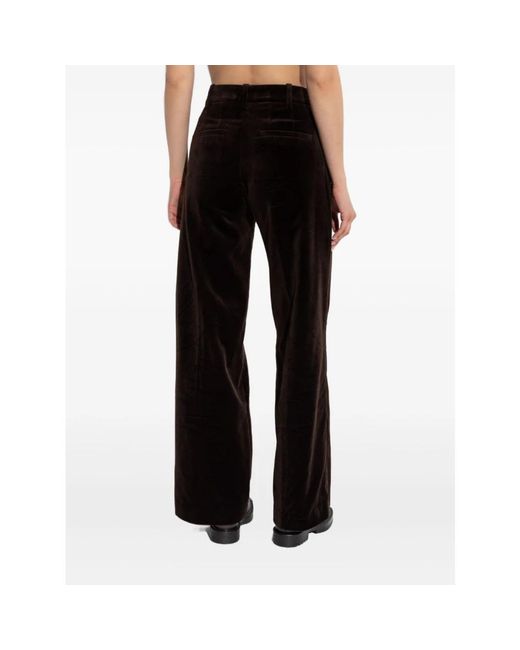 Zadig & Voltaire Black Wide Trousers