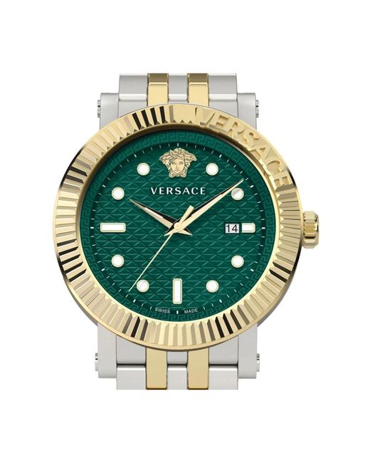 Versace Metallic Watches for men
