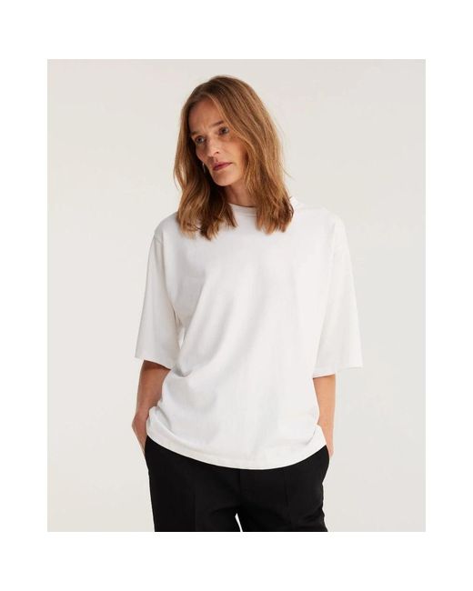 Rohe White Klassisches weißes t-shirt 100% bio-baumwolle