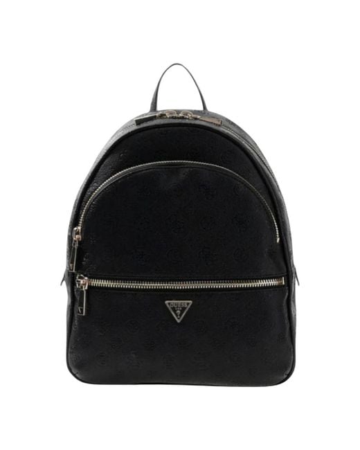 Guess Black Backpacks