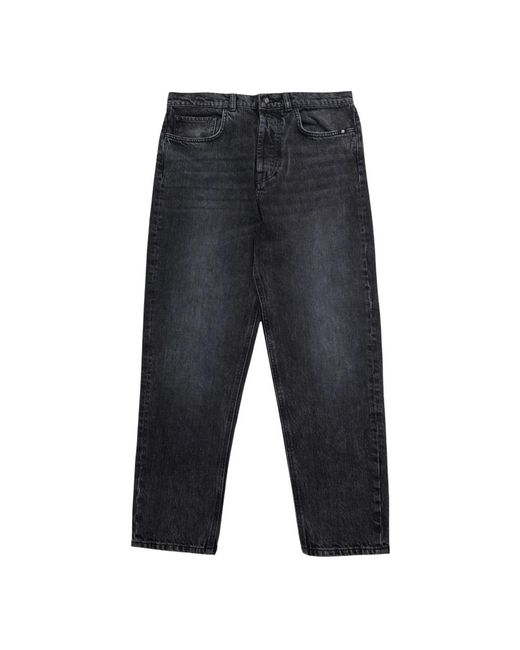 AMISH Gray Straight Jeans for men
