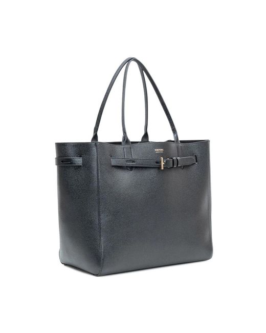 Tom Ford Black Tote Bags