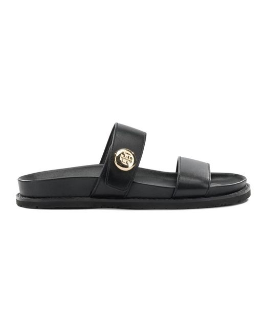 Tory Burch Schoenen ,Zwart ,Leer Sandalen Schoenen Ss 26 in het Black