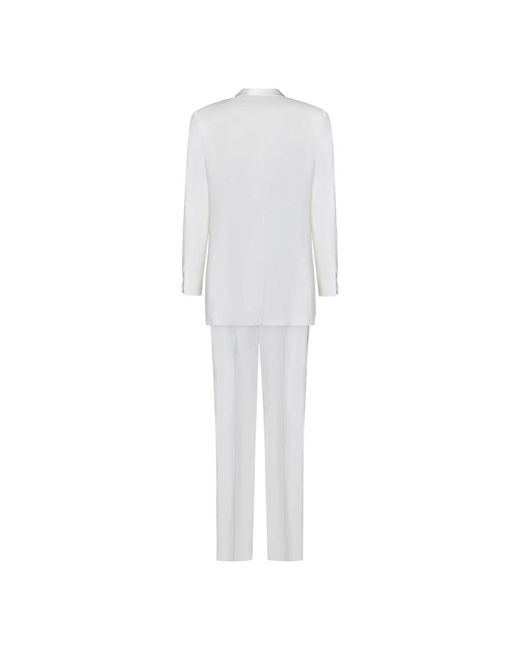 Givenchy White Single Breasted Suits for men