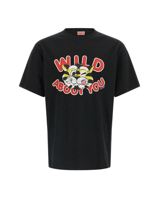 KENZO Black T-Shirts for men