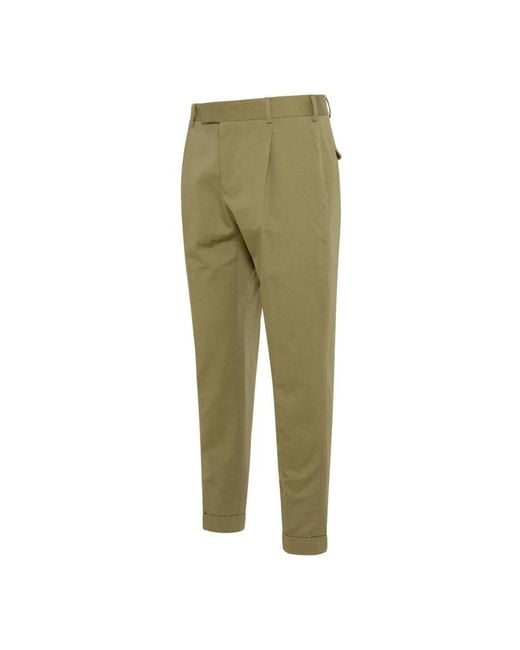 PT01 Green Chinos for men
