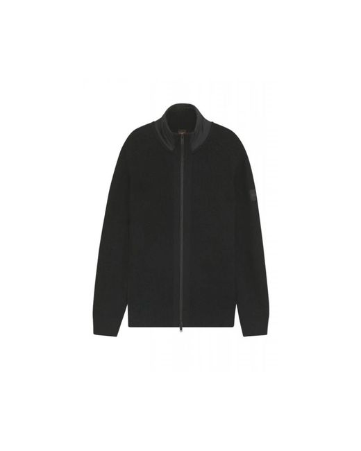 Cardigans di HUGO in Black da Uomo