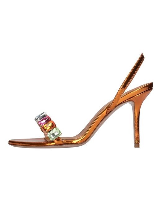 Gedebe Pink High Heel Sandals