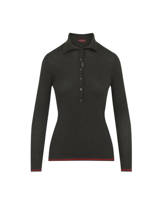 Gucci Cashmere Knitwear in het Black